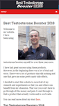Mobile Screenshot of besttestosteroneboosterguide.com