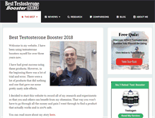 Tablet Screenshot of besttestosteroneboosterguide.com